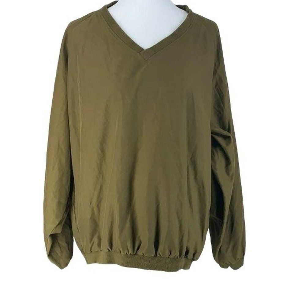Weatherproof Olive Green Medium Pullover Jacket